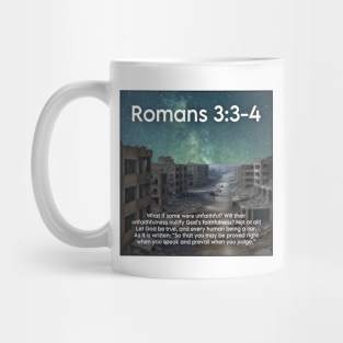 Romans 3:3-4 Mug